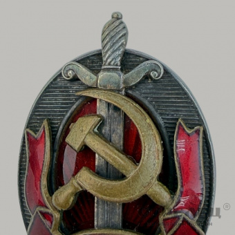 фото — знак «заслуженный работник мооп». ссср, ок. 1962 г.